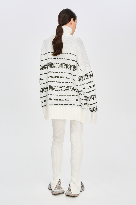 Брюки узкие вязаные с разрезами F/W 24/25 Брюки узкие вязаные с разрезами F/W 24/25